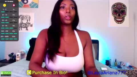 LaylaAriana online show from 25, 3, 2026