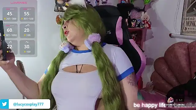 Snapshot of Lucycosplay777 chatting on 13, 3, 2026 Lucycosplay777 online show from 13, 3, 2026