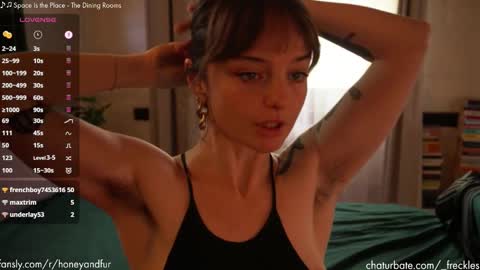 Snapshot of _freckles chatting on 1, 12, 2024 Jacqui Queen goddess motorcycle mozzarella Jaq next livestream see bio online show from 1, 12, 2024