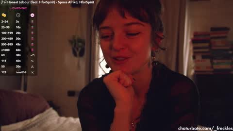 Snapshot of _freckles chatting on 4, 3, 2025 Jacqui Queen goddess motorcycle mozzarella Jaq next livestream see bio online show from 4, 3, 2025