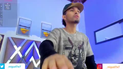 Snapshot of _miguel7w7 chatting on 17, 11, 2025 miguel tomorrow from 200 pm Colombia to 1000 pm online show from 17, 11, 2025