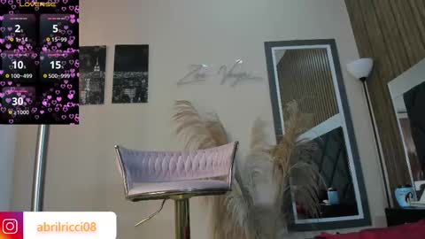 Snapshot of abril_ricci chatting on 1, 3, 2025 Abril online show from 1, 3, 2025