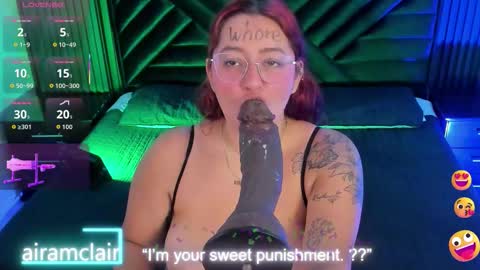 Snapshot of airamclair chatting on 11, 11, 2025 Airam Clair online show from 11, 11, 2025