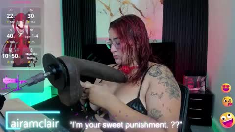 Snapshot of airamclair chatting on 18, 11, 2025 Airam Clair online show from 18, 11, 2025