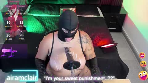 Snapshot of airamclair chatting on 19, 11, 2025 Airam Clair online show from 19, 11, 2025