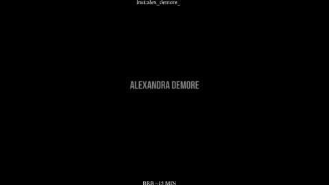Alexandra Demore online show from 3, 10, 2025