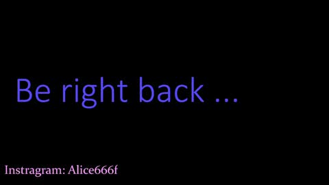 ALiCE ROSE online show from 8, 1, 2025