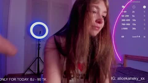 Alice 19 Kaneky 19 online show from 9, 2, 2026