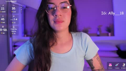 Snapshot of ally_addams chatting on 16, 12, 2024 Ally online show from 16, 12, 2024