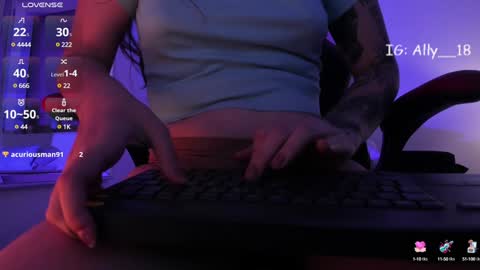 Snapshot of ally_addams chatting on 16, 12, 2024 Ally online show from 16, 12, 2024