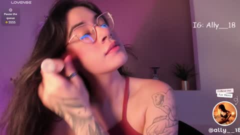 Snapshot of ally_addams chatting on 18, 12, 2024 Ally online show from 18, 12, 2024
