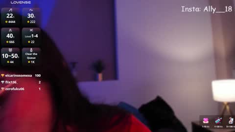 Snapshot of ally_addams chatting on 31, 12, 2024 Ally online show from 31, 12, 2024