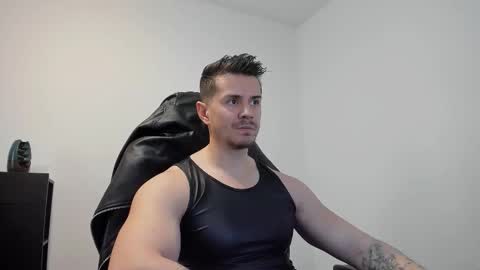 Snapshot of alphagodleatherking92 chatting on 23, 10, 2025 LeatherMaster online show from 23, 10, 2025