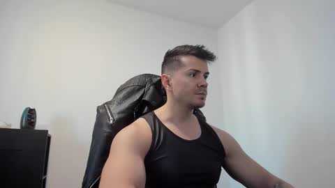 Snapshot of alphagodleatherking92 chatting on 3, 11, 2025 LeatherMaster online show from 3, 11, 2025