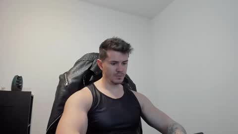 Snapshot of alphagodleatherking92 chatting on 10, 11, 2025 LeatherMaster online show from 10, 11, 2025