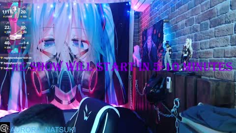 AURORA NATSUKI online show from 2, 2, 2025