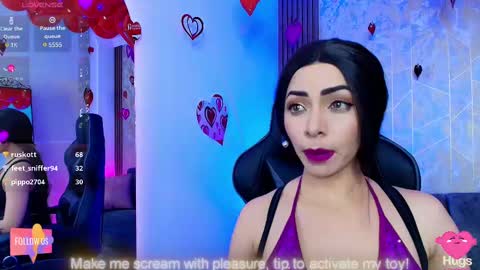 Snapshot of aurora_thomas chatting on 17, 2, 2025 Aurora online show from 17, 2, 2025