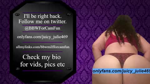 Snapshot of bbwmilfforcamfun chatting on 16, 9, 2025 Julie online show from 16, 9, 2025