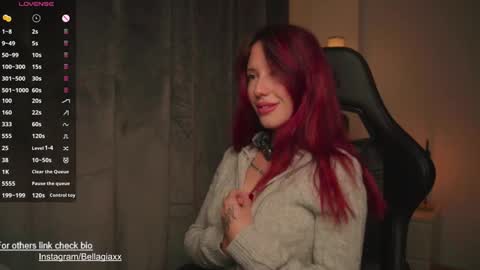 BellaGiaxx online show from 15, 1, 2025