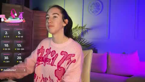 Snapshot of belle_via chatting on 29, 9, 2025 Bella online show from 29, 9, 2025