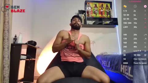 Snapshot of ben_blaze chatting on 28, 12, 2024 BEN online show from 28, 12, 2024