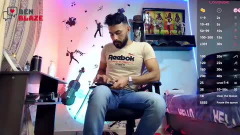 Snapshot of ben_blaze chatting on 4, 1, 2025 BEN online show from 4, 1, 2025