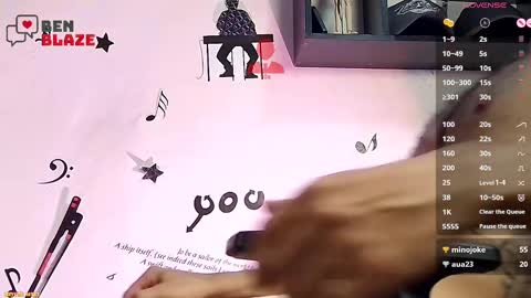 Snapshot of ben_blaze chatting on 5, 1, 2025 BEN online show from 5, 1, 2025