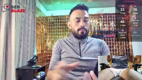 Snapshot of ben_blaze chatting on 17, 1, 2025 BEN online show from 17, 1, 2025