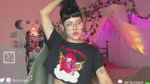   Im Nym  Justa nymph on twitter and IG online show from 10, 12, 2024