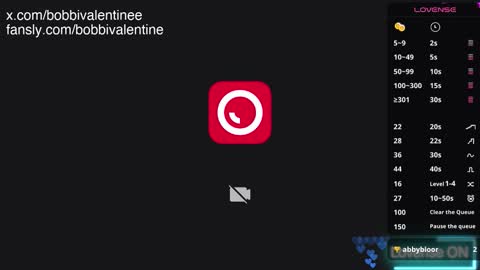 Snapshot of bobbivalentine chatting on 8, 1, 2026 Bobbi Valentine online show from 8, 1, 2026