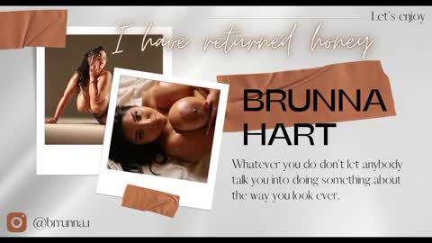 Snapshot of brunnahart chatting on 7, 3, 2025     online show from 7, 3, 2025