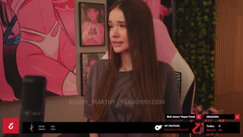 Snapshot of bunny_marthy chatting on 10, 1, 2025 Maddie Next stream online show from 10, 1, 2025