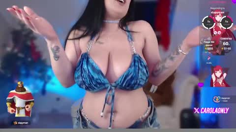 Snapshot of carolak chatting on 30, 12, 2024 CarolaK online show from 30, 12, 2024