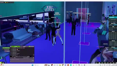 Snapshot of cassicd chatting on 12, 9, 2025 Cassi online show from 12, 9, 2025