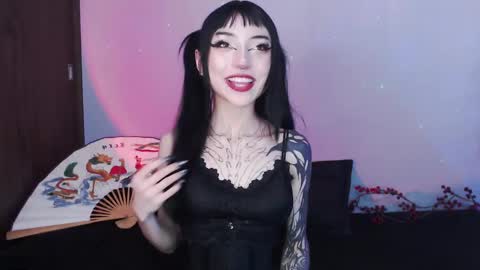 Snapshot of cati_petite chatting on 13, 1, 2025 Cati help me reach my goal of 100 thumbs up again 3 online show from 13, 1, 2025