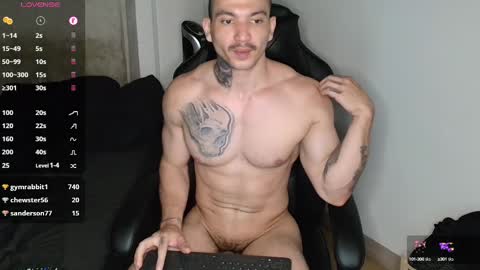 colombianmuscle8 online show from 27, 1, 2025