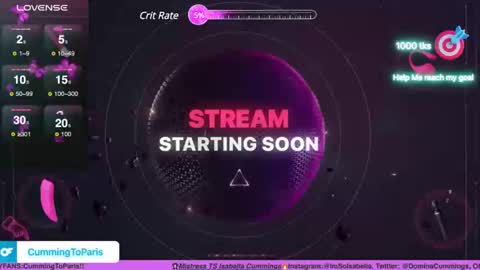 Snapshot of cummingtoparis chatting on 21, 2, 2025 Cumming To Mistress Isabella Cummings online show from 21, 2, 2025