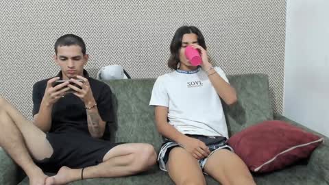 Snapshot of cute_boys18 chatting on 24, 1, 2025 ARTURO-18 MATIAS-18 NIKOLAY-19 HADES-18 GABO-19 online show from 24, 1, 2025