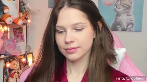 Snapshot of cutierori chatting on 25, 1, 2025 Rori Instagram cutierori online show from 25, 1, 2025