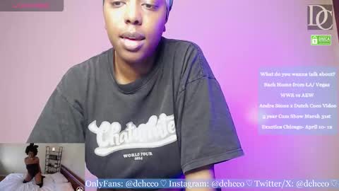 Snapshot of dchcco chatting on 6, 3, 2026 Duchess Coco - Coco Puffs online show from 6, 3, 2026