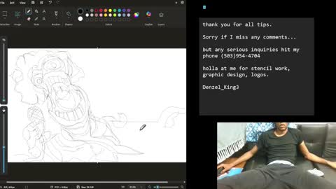 Snapshot of denzel_king3 chatting on 22, 10, 2025 Denzel King3 online show from 22, 10, 2025