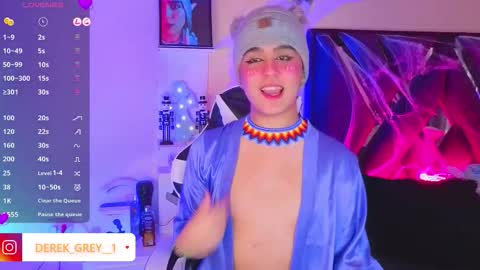 Snapshot of derek_grey1 chatting on 27, 10, 2025 Derek independent online show from 27, 10, 2025