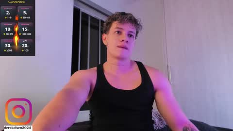 Snapshot of derekolsen_ chatting on 22, 9, 2025 Derek IG Derekolsen2024 online show from 22, 9, 2025