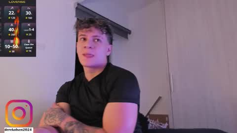 Snapshot of derekolsen_ chatting on 31, 10, 2025 Derek IG Derekolsen2024 online show from 31, 10, 2025