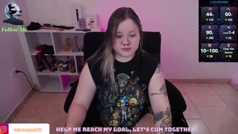Snapshot of destroyall420 chatting on 16, 2, 2025 Lola Bdsm and fries online show from 16, 2, 2025