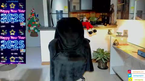 SANTI  independent model online show from 3, 12, 2025