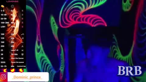 DOMINIC PRINCE   online show from 12, 10, 2025