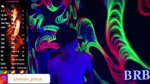 DOMINIC PRINCE   online show from 13, 10, 2025