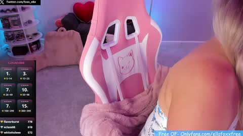 Snapshot of ella_foxx chatting on 20, 1, 2025 ella_foxx online show from 20, 1, 2025