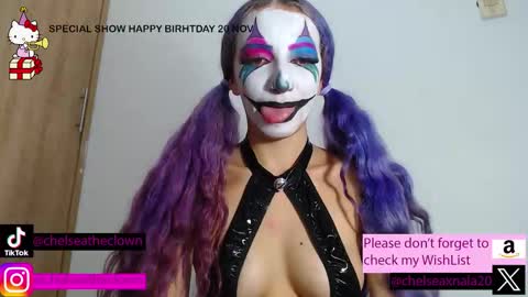 Snapshot of eloise_brown_ chatting on 12, 11, 2025 Chelsea Please help me to reach 100 thumbs up online show from 12, 11, 2025